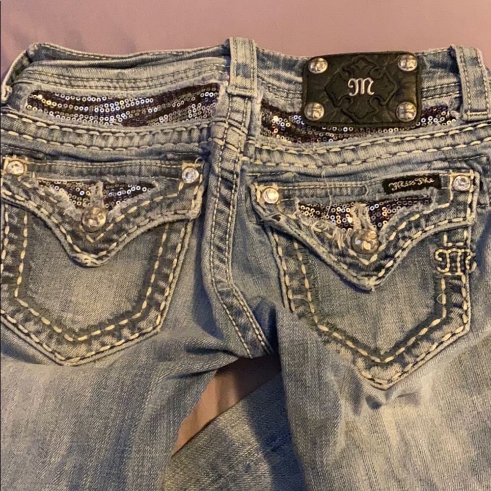 Miss me jeans. Boot cut style